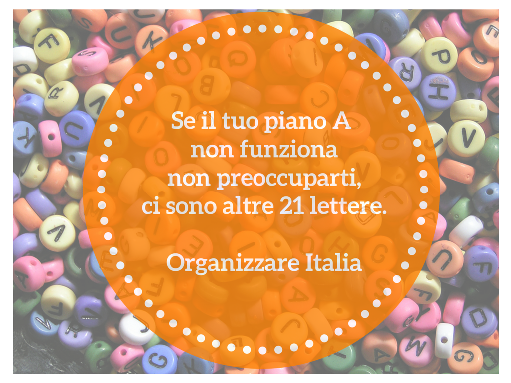 Organizzare Italia